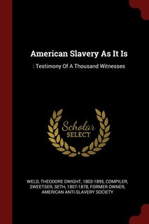 Front cover_American Slavery As It Is