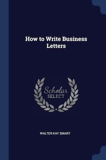 Couverture_How to Write Business Letters