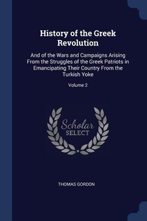 Couverture_History of the Greek Revolution