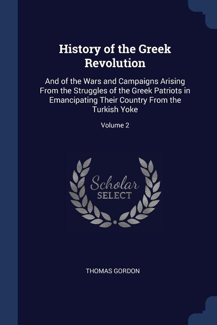 Couverture_History of the Greek Revolution