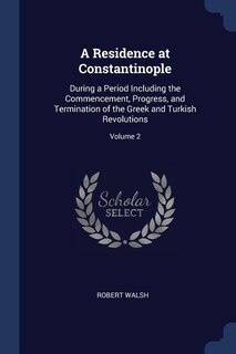 Front cover_A Residence at Constantinople