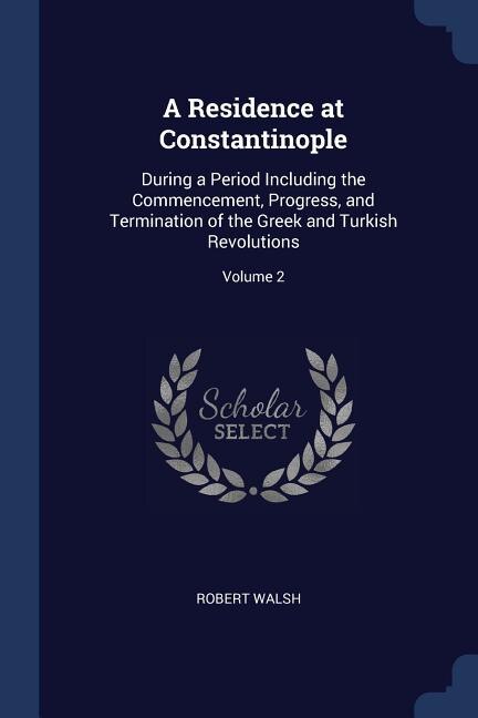 Front cover_A Residence at Constantinople