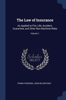 Front cover_The Law of Insurance