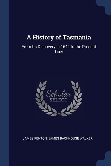 Couverture_A History of Tasmania