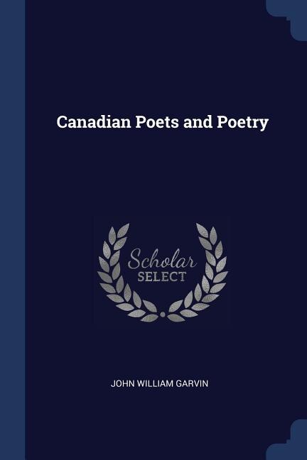 Front cover_Canadian Poets and Poetry
