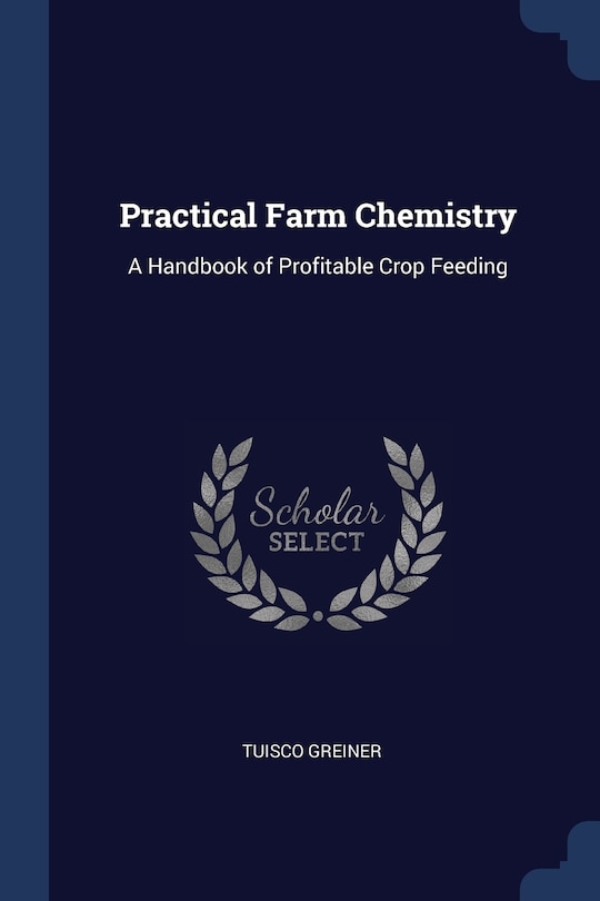 Front cover_Practical Farm Chemistry
