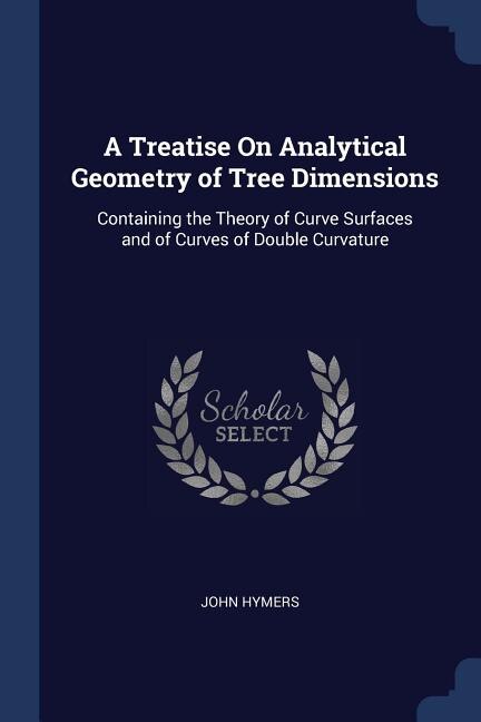 Front cover_A Treatise On Analytical Geometry of Tree Dimensions