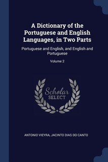 Front cover_A Dictionary of the Portuguese and English Languages, in Two Parts