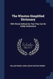 Couverture_The Winston Simplified Dictionary