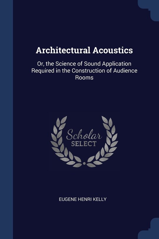 Front cover_Architectural Acoustics