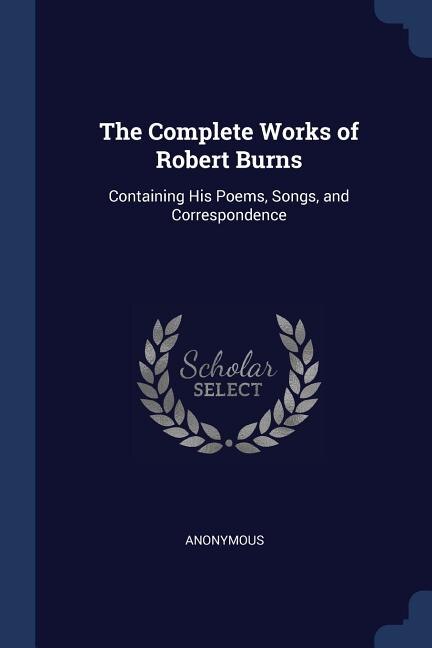 Front cover_The Complete Works of Robert Burns