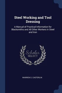 Couverture_Steel Working and Tool Dressing