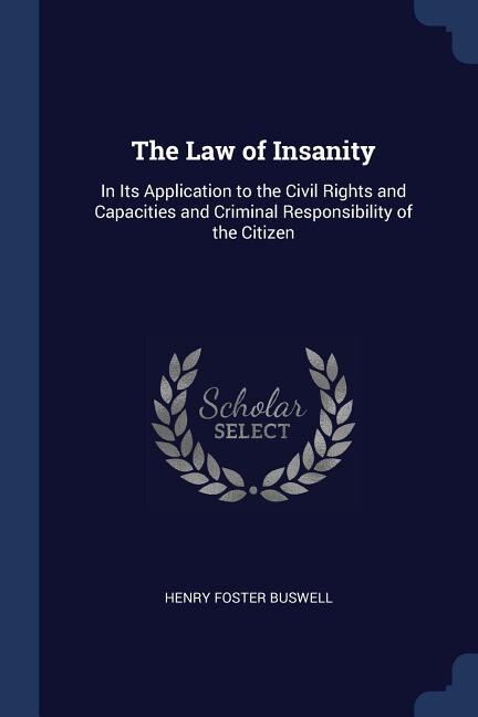 Couverture_The Law of Insanity