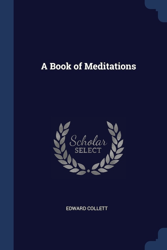 Couverture_A Book of Meditations