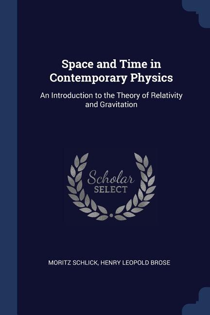 Front cover_Space and Time in Contemporary Physics