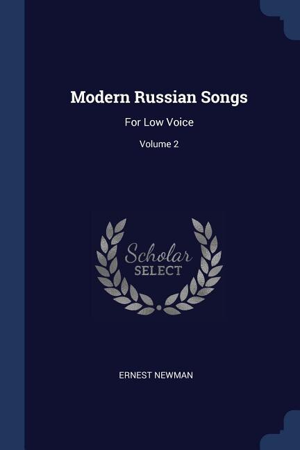 Front cover_Modern Russian Songs