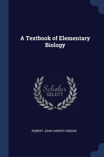 Couverture_A Textbook of Elementary Biology