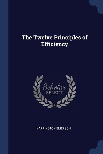 Couverture_The Twelve Principles of Efficiency