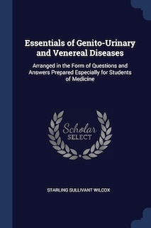 Couverture_Essentials of Genito-Urinary and Venereal Diseases