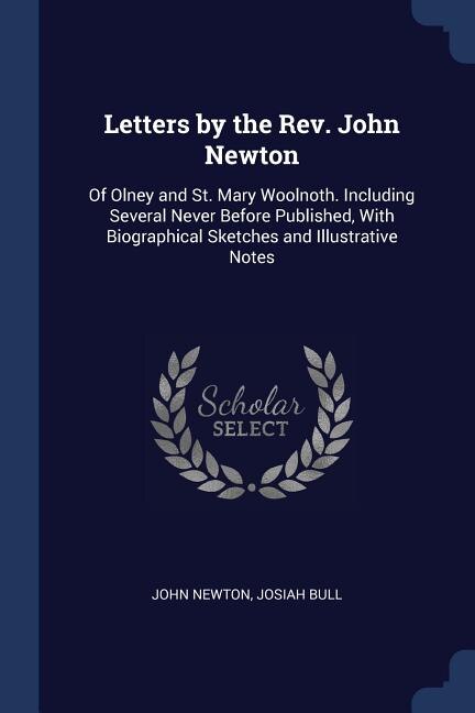 Couverture_Letters by the Rev. John Newton