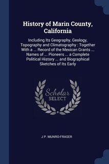 Front cover_History of Marin County, California