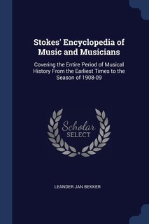 Couverture_Stokes' Encyclopedia of Music and Musicians