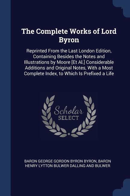 Couverture_The Complete Works of Lord Byron