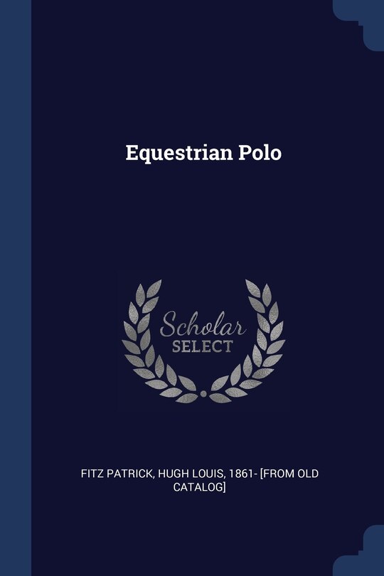 Front cover_Equestrian Polo