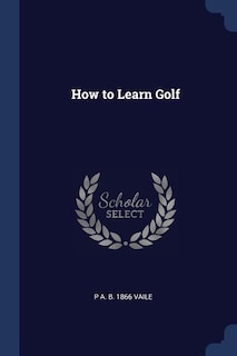 Front cover_How to Learn Golf