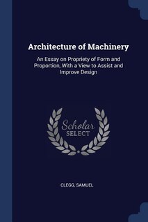 Front cover_Architecture of Machinery