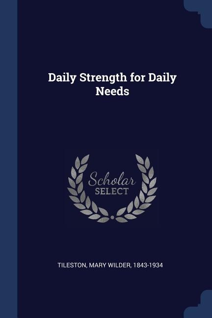 Front cover_Daily Strength for Daily Needs