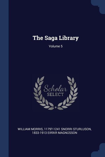 Front cover_The Saga Library; Volume 5