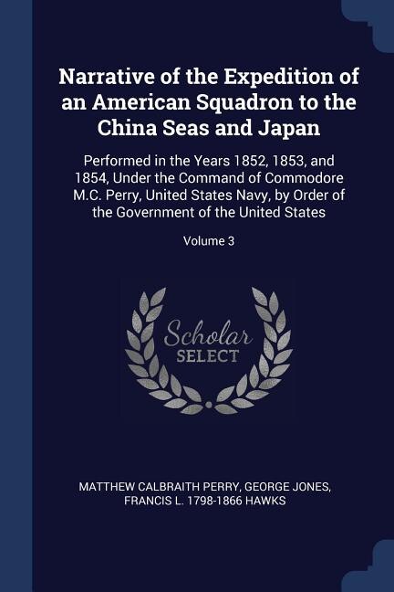 Couverture_Narrative of the Expedition of an American Squadron to the China Seas and Japan