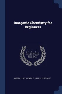 Couverture_Inorganic Chemistry for Beginners
