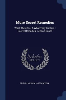 Front cover_More Secret Remedies