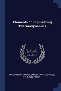 Couverture_Elements of Engineering Thermodynamics
