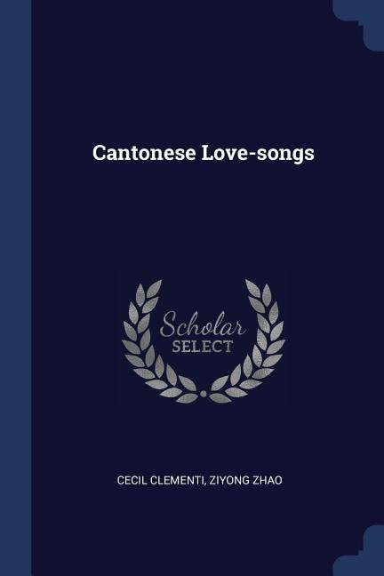Front cover_Cantonese Love-songs
