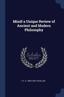 Front cover_Mind! a Unique Review of Ancient and Modern Philosophy