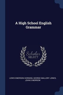 Front cover_A High School English Grammar