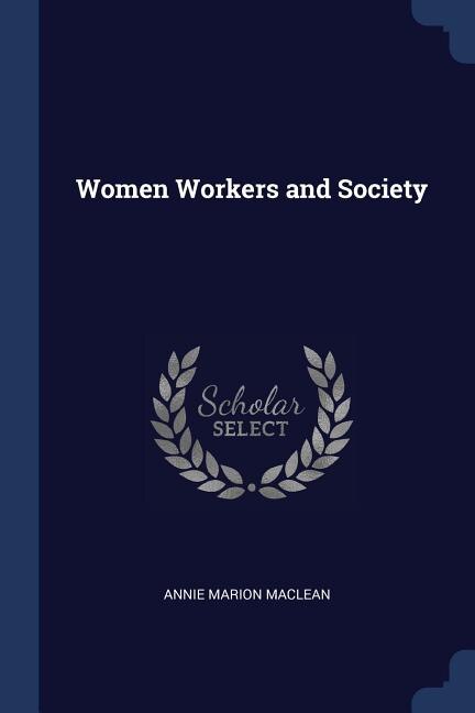 Front cover_Women Workers and Society