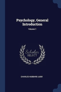 Couverture_Psychology, General Introduction; Volume 1
