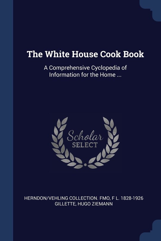 Front cover_The White House Cook Book