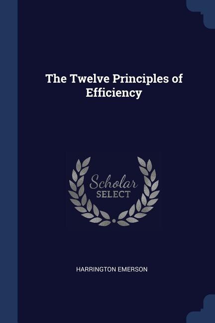 Front cover_The Twelve Principles of Efficiency