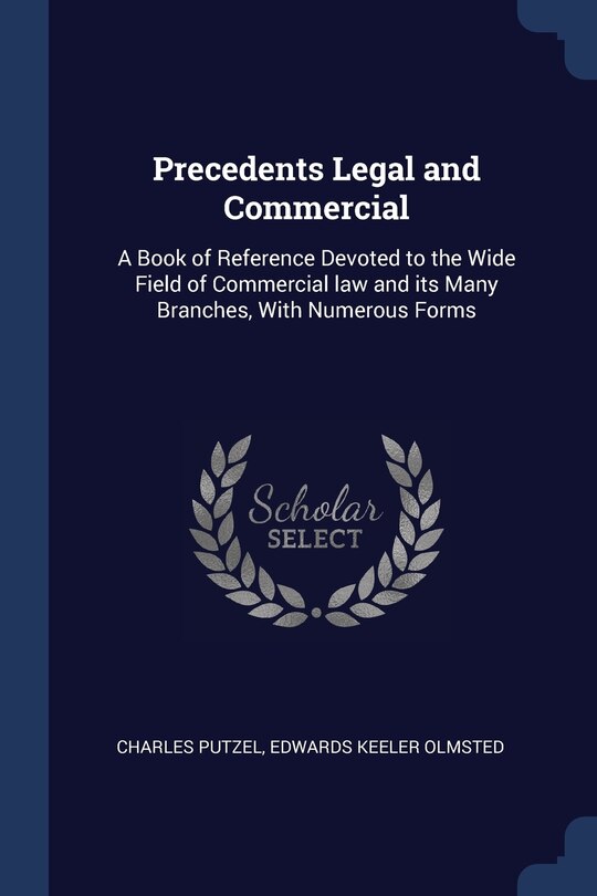 Couverture_Precedents Legal and Commercial
