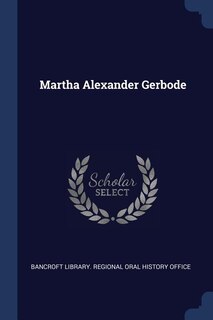 Martha Alexander Gerbode