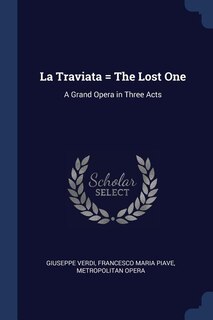 Front cover_La Traviata = The Lost One