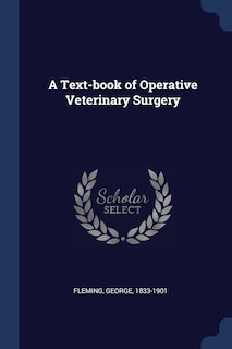 Couverture_A Text-book of Operative Veterinary Surgery