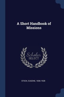 Front cover_A Short Handbook of Missions