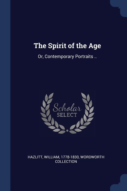 Front cover_The Spirit of the Age
