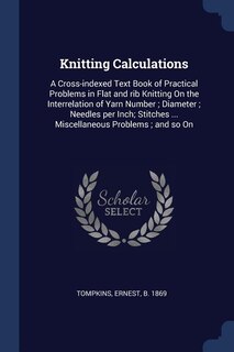 Front cover_Knitting Calculations